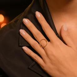 By Rafaella Bagues|Bague Albina en Argent doré