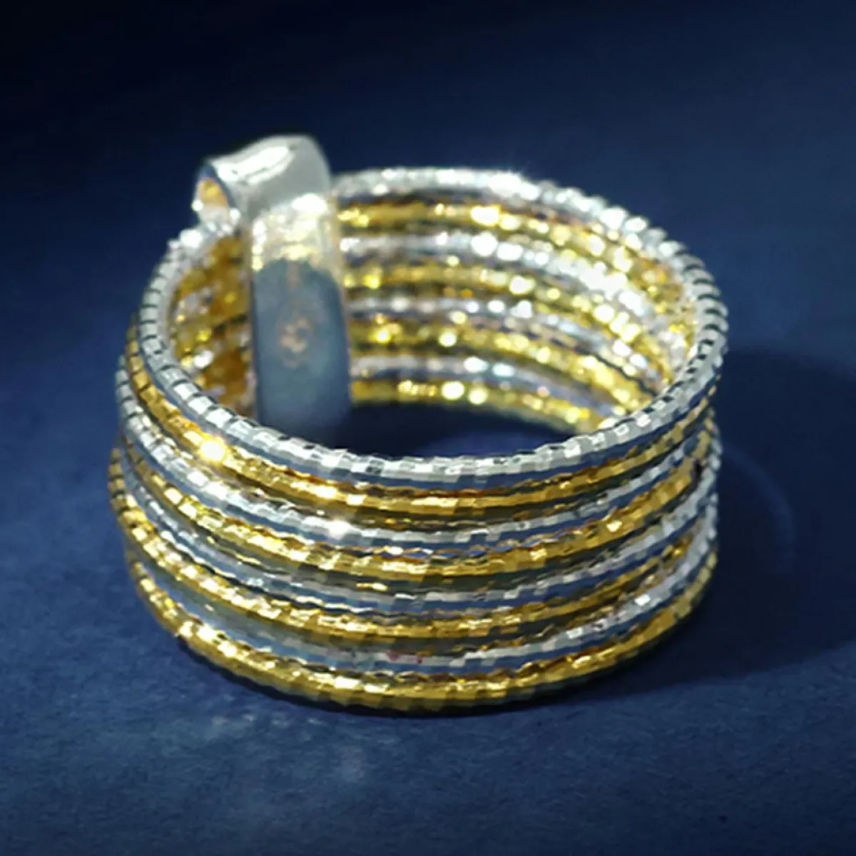 By Rafaella Bagues|Bague Alcor en Argent bicolore