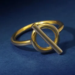 By Rafaella Bagues|Bague Arion en Argent doré