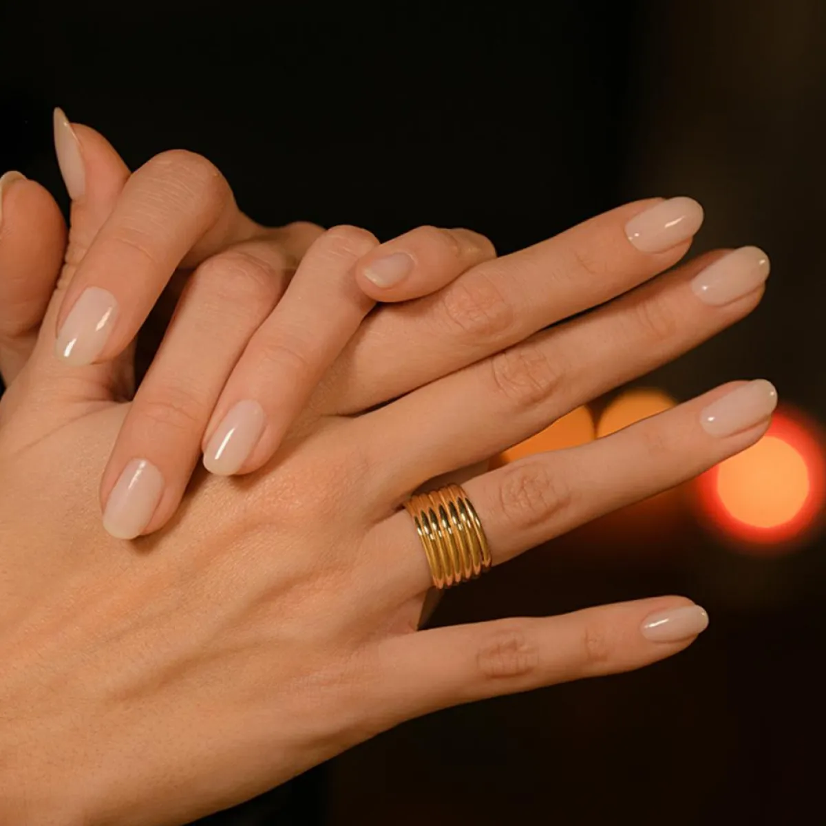 By Rafaella Bagues|Bague Chara en Argent doré