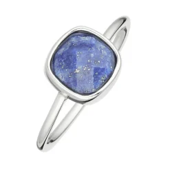 Moonstone Bagues|Bague Ella Lapis Lazuli en laiton