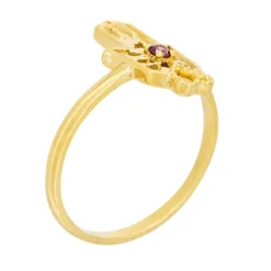 Reminiscence Bagues|Bague Ethnic en Vermeil dorée