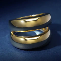 By Rafaella Bagues|Bague Felicita en Argent doré