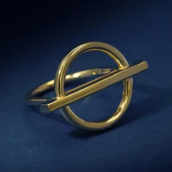 By Rafaella Bagues|Bague Giuseppa en Argent doré