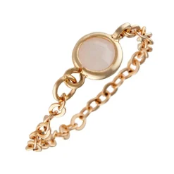 Moonstone Bagues|Bague Léa Aventurine en laiton doré