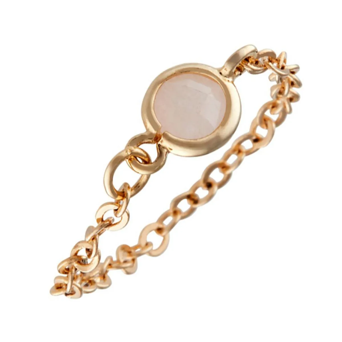 Moonstone Bagues|Bague Léa Aventurine en laiton doré