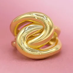 By Rafaella Bagues|Bague Maïa en Argent doré