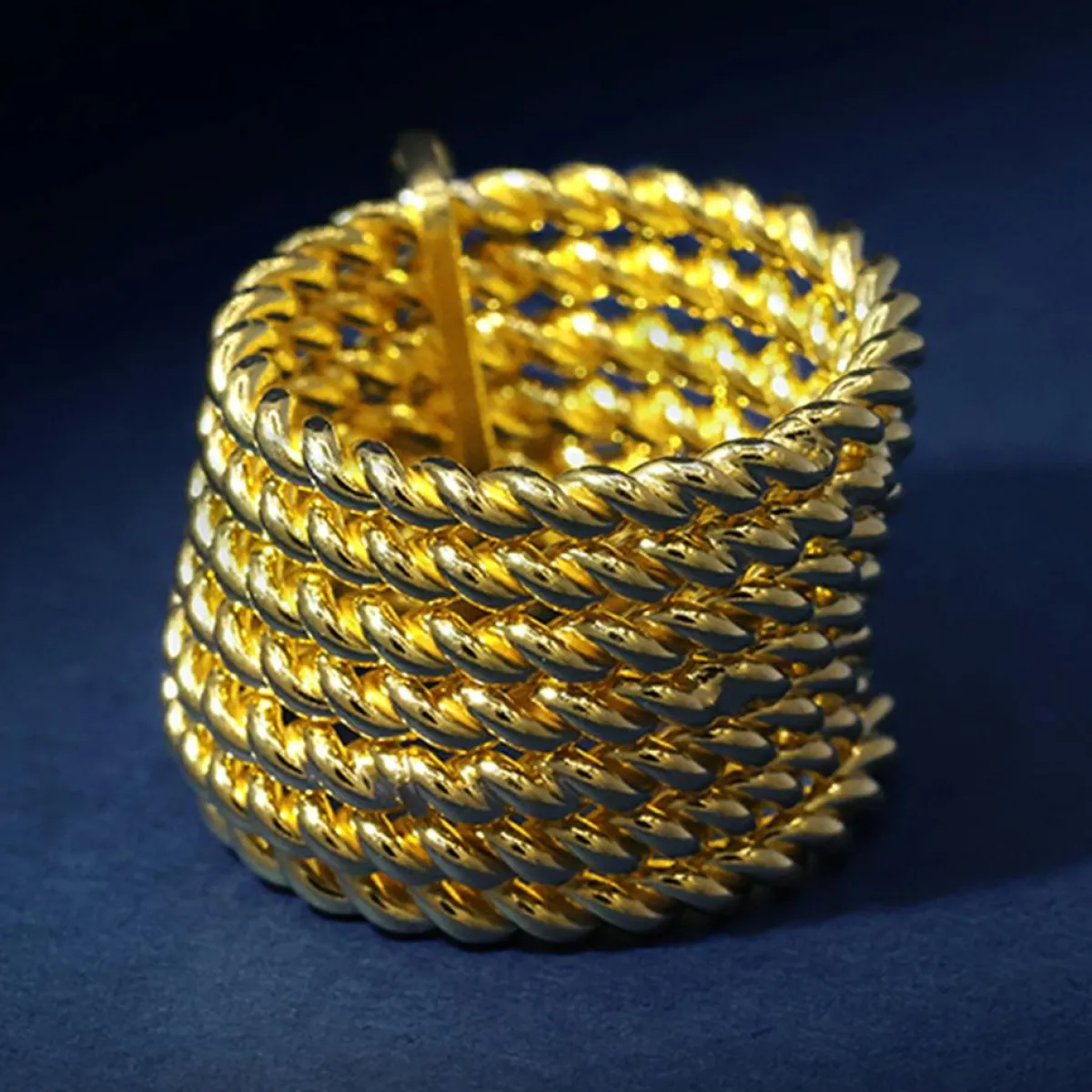 By Rafaella Bagues|Bague Misam en Argent doré