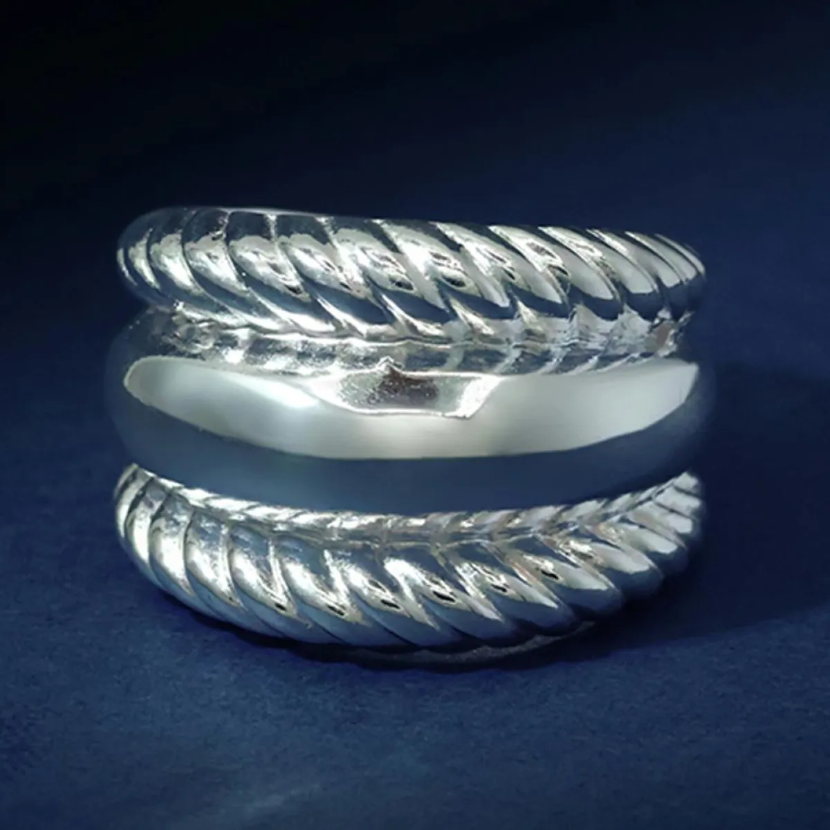 By Rafaella Bagues|Bague Pyroli en Argent