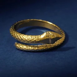 By Rafaella Bagues|Bague Sador en Argent doré