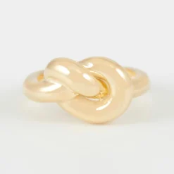 By Rafaella Bagues|Bague Spika en Argent doré