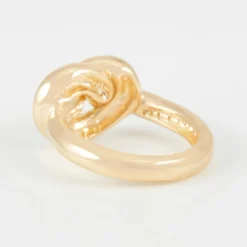 By Rafaella Bagues|Bague Spika en Argent doré