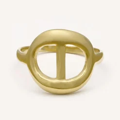 By Rafaella Bagues|Bague Vincenza en Argent doré