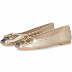 Liu-Jo Ballerines|Ballerines Dafne en Cuir dorées