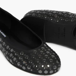 Sonia Rykiel Ballerines|Ballerines en Cuir Beaune noires