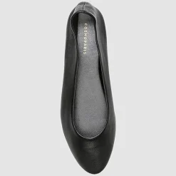 Cosmoparis Ballerines|Ballerines en Cuir Vixa noires