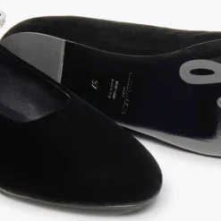 Sonia Rykiel Ballerines|Ballerines en Velour Beaune noires