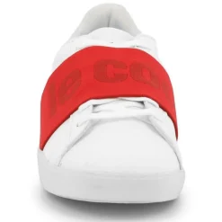 Le Coq Sportif Baskets|Baskets Agate Big Logo blanc/rouge