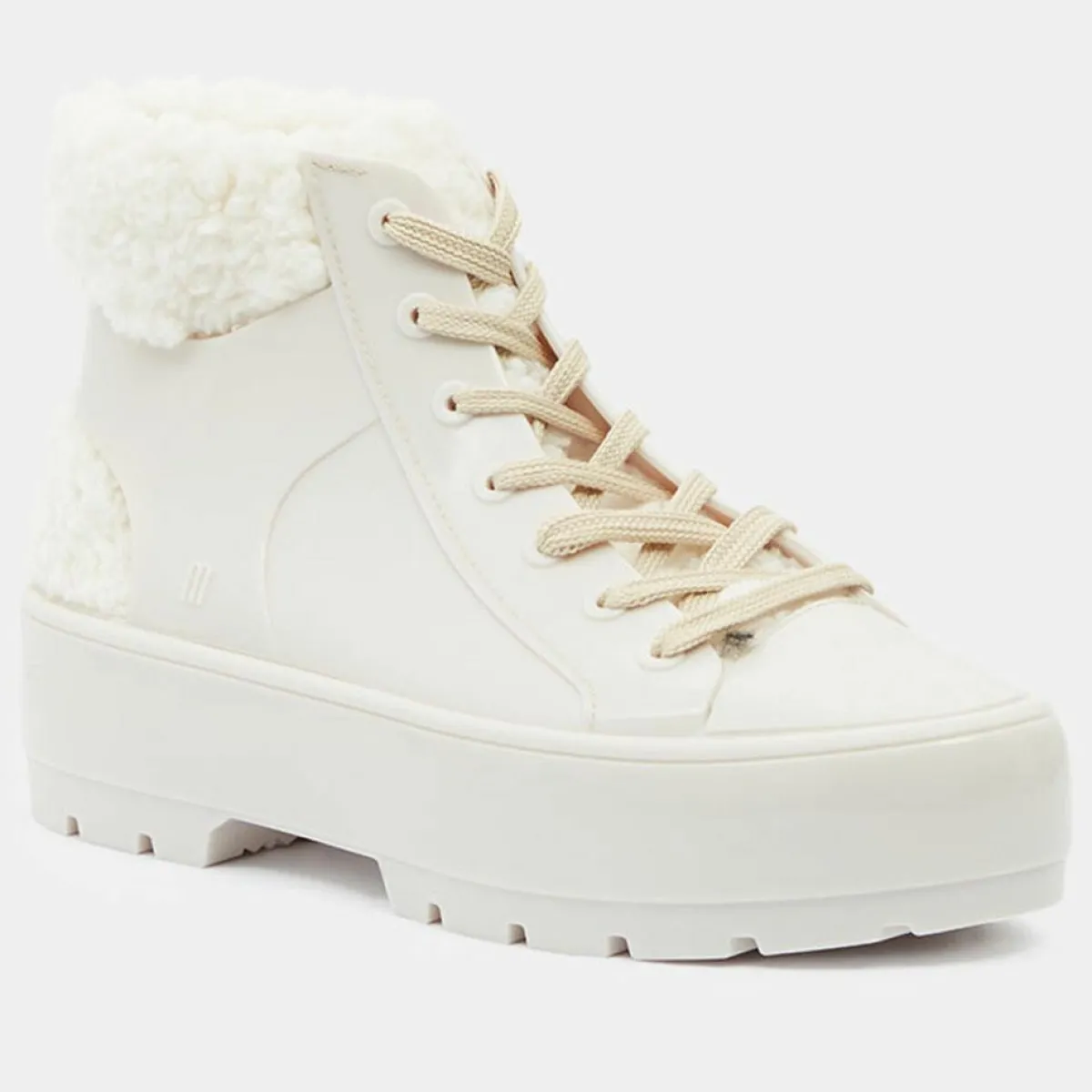 Melissa Baskets|Baskets Ally beige/blanc