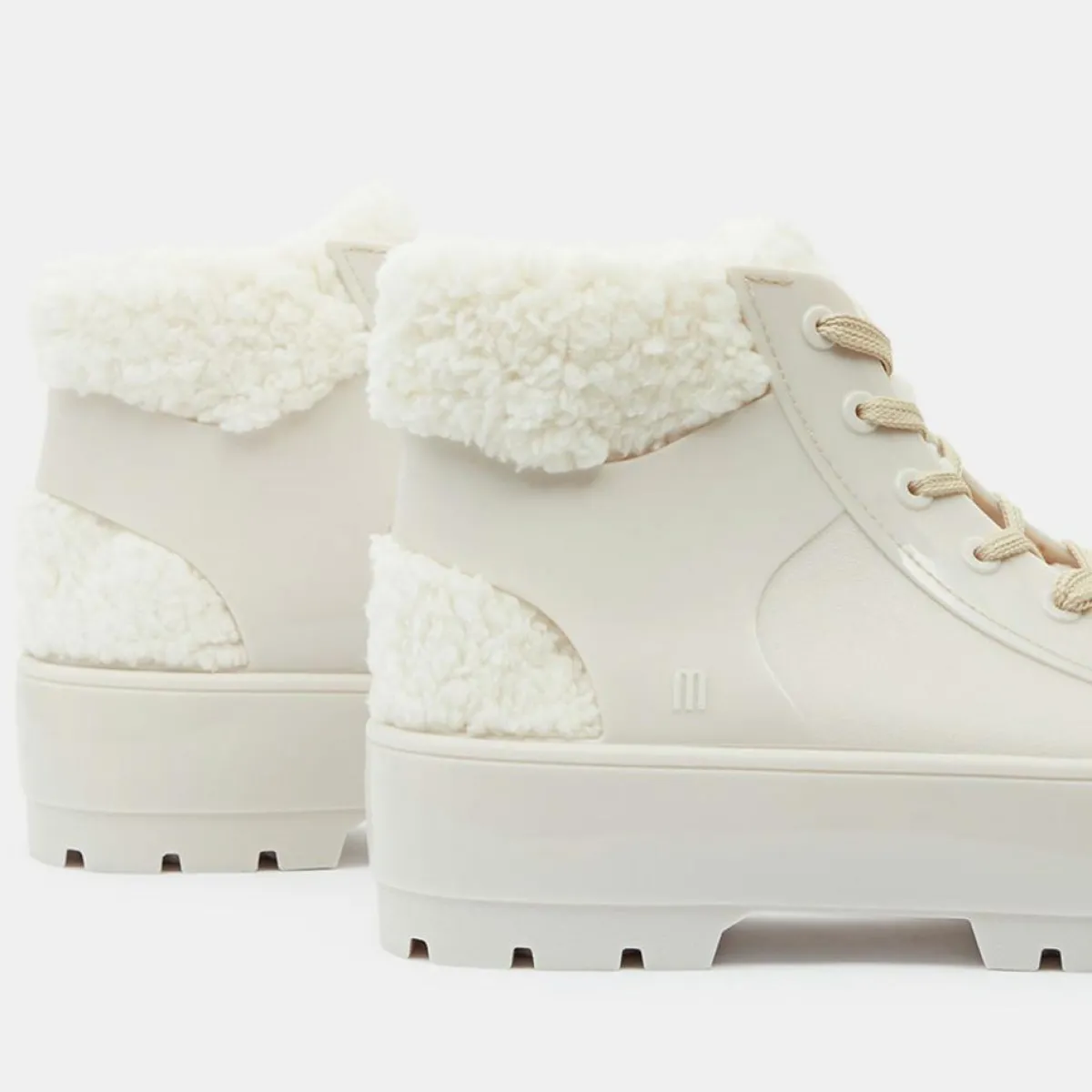 Melissa Baskets|Baskets Ally beige/blanc