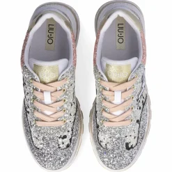 Liu-Jo Baskets|Baskets Amazing noir/argenté rose