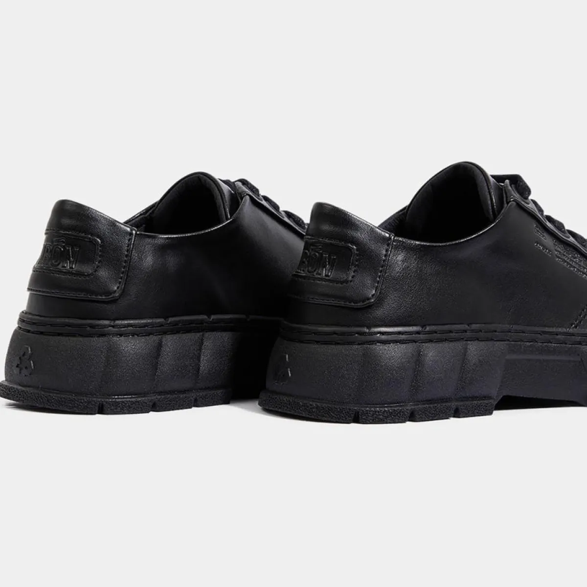 Viron Baskets|Baskets appleskin 1968 noires