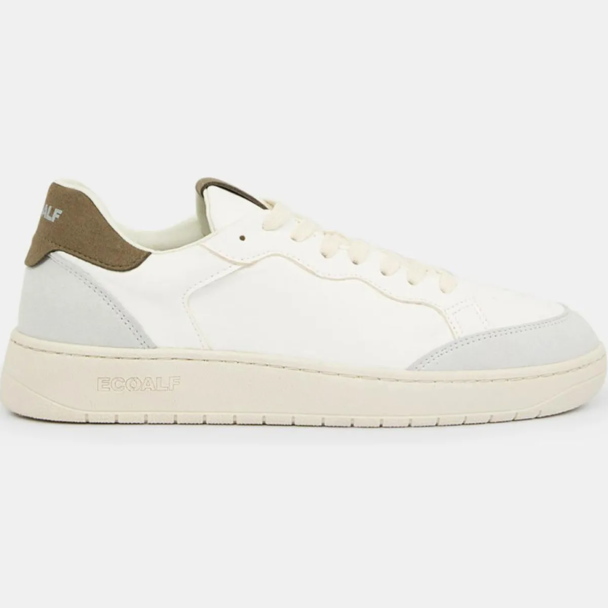 Ecoalf Baskets|Baskets Aralalf blanc/kaki