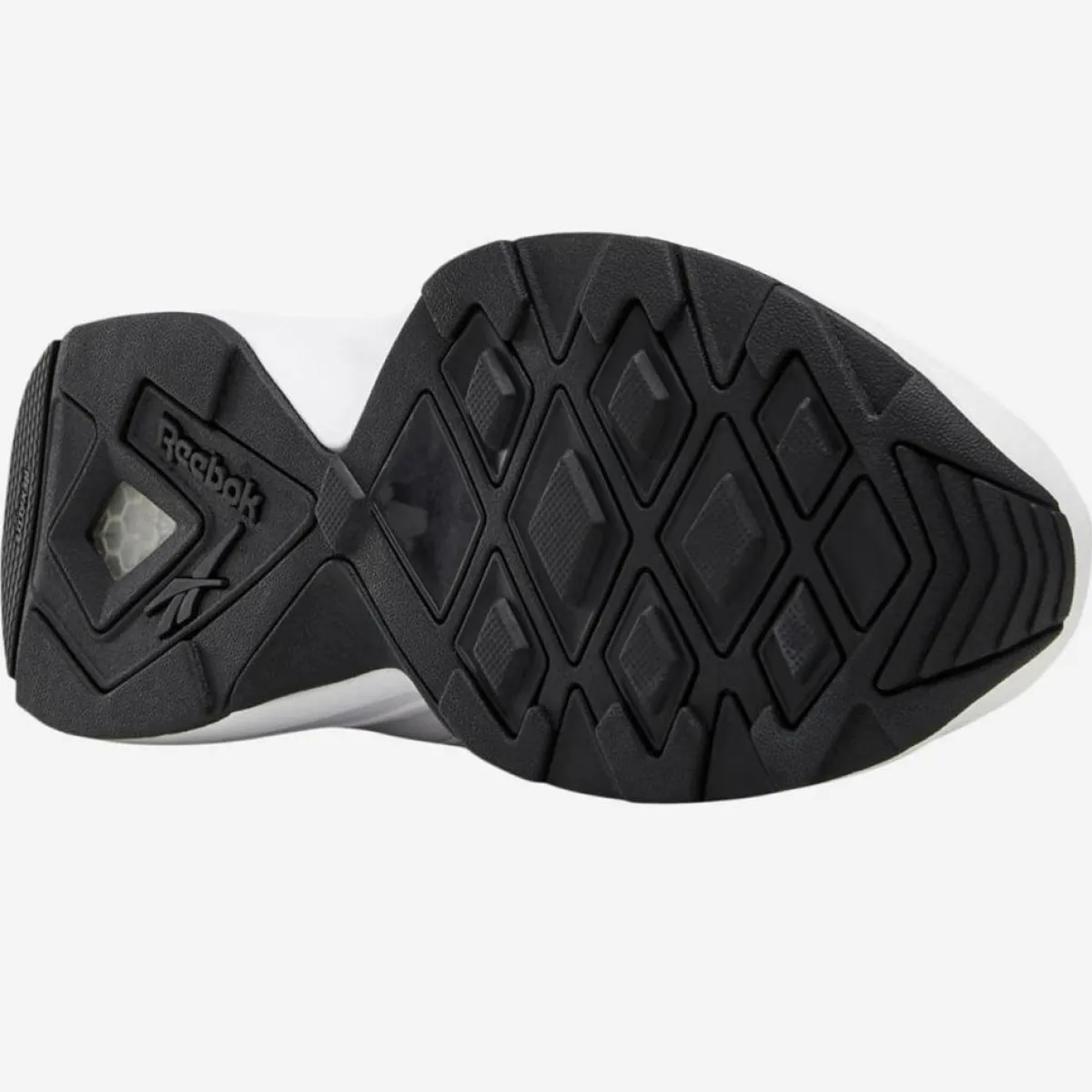 Reebok Baskets|Baskets Aztrek 96 blanc/noir/orange