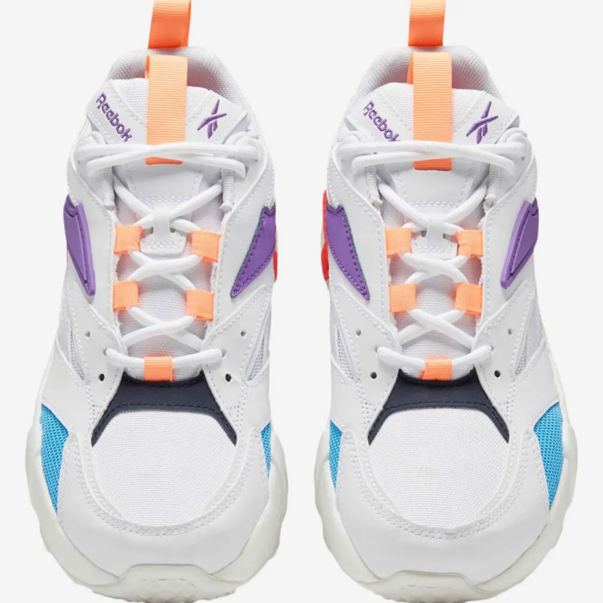 Reebok Baskets|Baskets Aztrek Double Mix P blanc/violet/turquoise