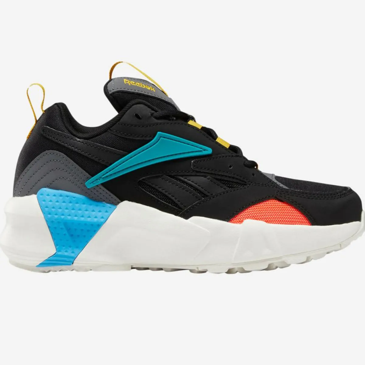 Reebok Baskets|Baskets Aztrek Double Mix P noir/turquoise/orange