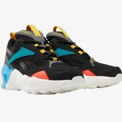 Reebok Baskets|Baskets Aztrek Double Mix P noir/turquoise/orange