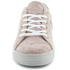 Palladium Baskets|Baskets basses en Cuir Kalexia bimatières rose clair