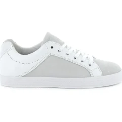 Palladium Baskets|Baskets basses en Cuir Kalexia bimatières écrues