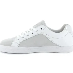 Palladium Baskets|Baskets basses en Cuir Kalexia bimatières écrues