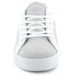 Palladium Baskets|Baskets basses en Cuir Kalexia bimatières écrues