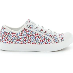 Palladium Baskets|Baskets basses en Toile imprimée Phoenix multicolores