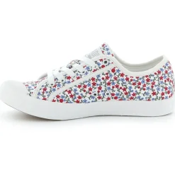 Palladium Baskets|Baskets basses en Toile imprimée Phoenix multicolores