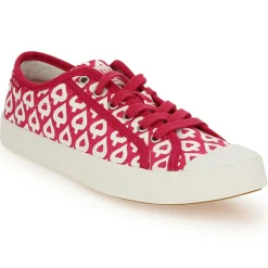 Palladium Baskets|Baskets basses en Toile Phoenix rouge/blanc