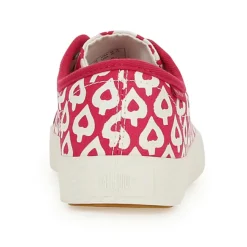 Palladium Baskets|Baskets basses en Toile Phoenix rouge/blanc