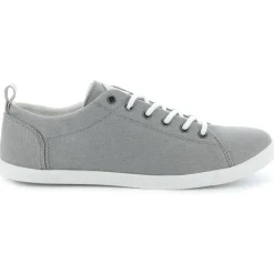 Palladium Baskets|Baskets basses en Twill de coton Bel gris clair