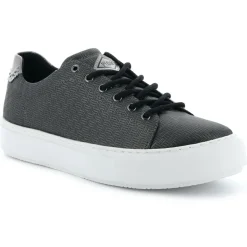 Palladium Baskets|Baskets basses Maroua petite plateforme noir/argenté