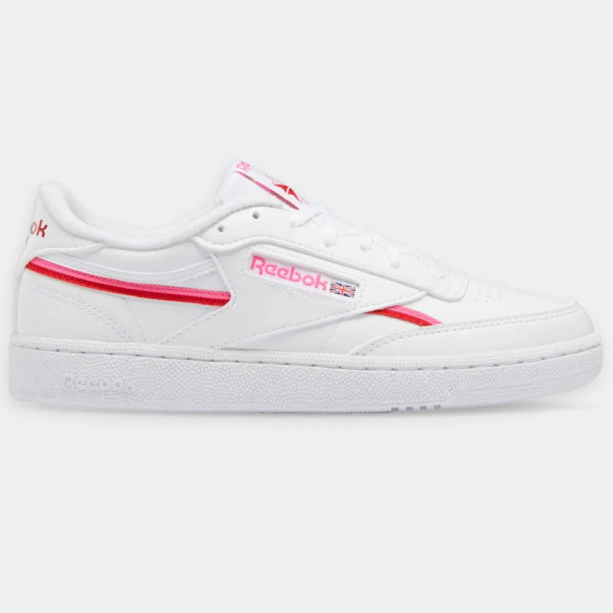 Reebok Baskets|Baskets Club C 85 blanc/rose