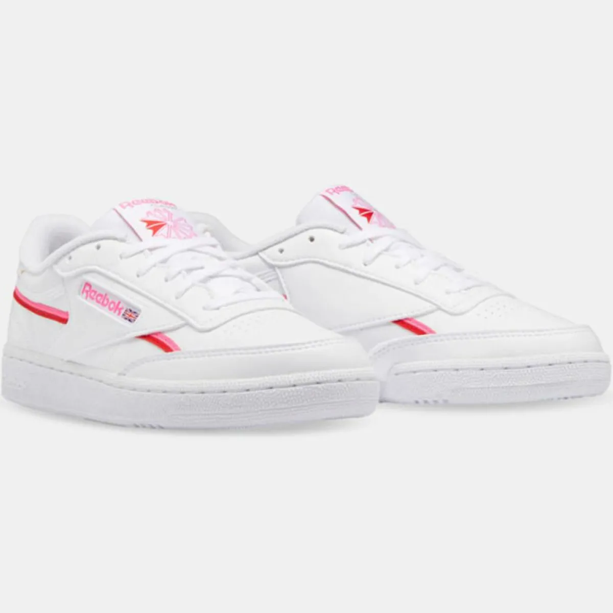 Reebok Baskets|Baskets Club C 85 blanc/rose