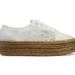 Superga Baskets|Baskets compensées Dentelles blanches