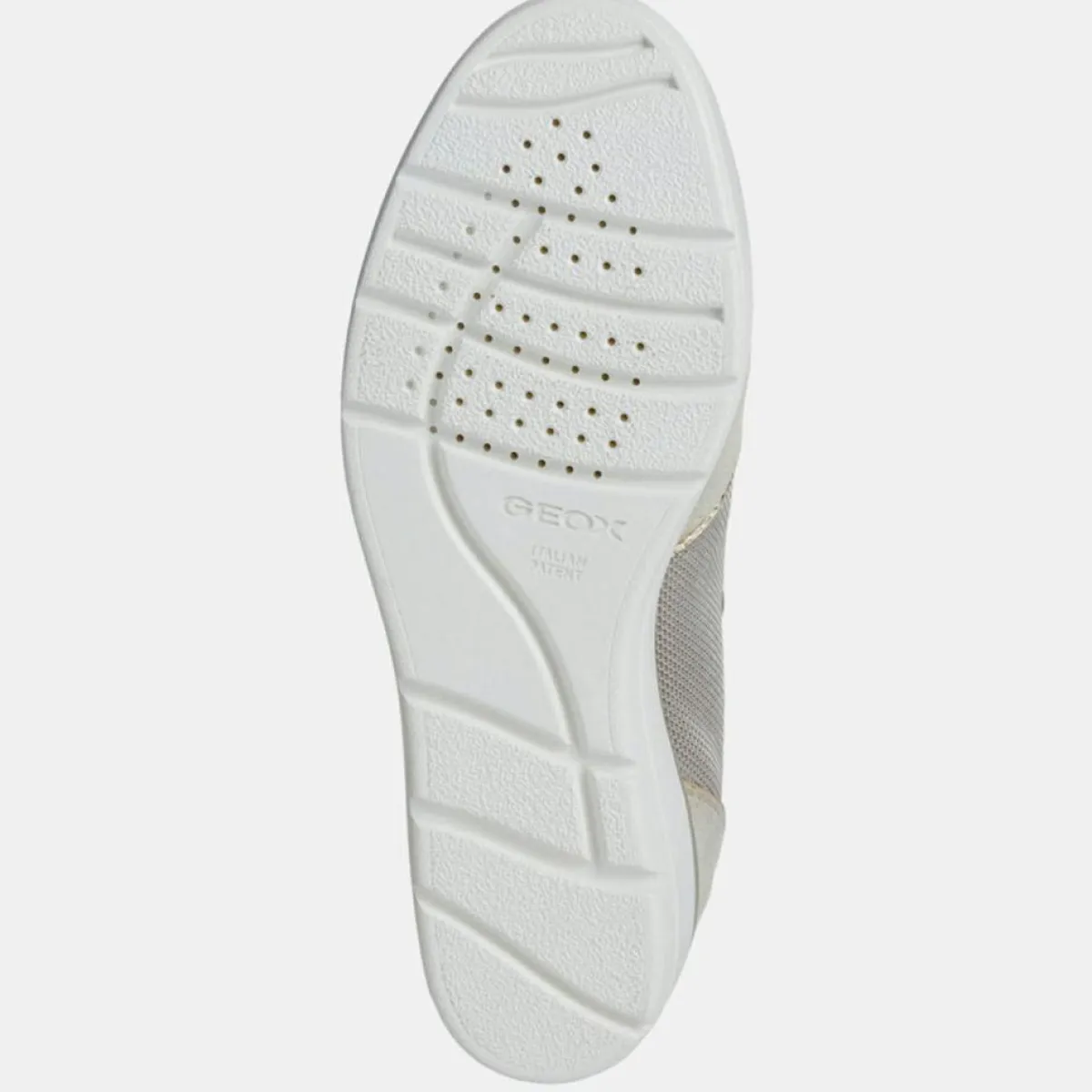 Geox Baskets|Baskets compensées Ilde beiges - Talon 9 cm