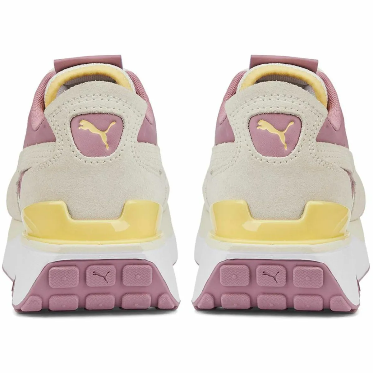Puma Baskets|Baskets Cruise Rider Candy jaune/rose