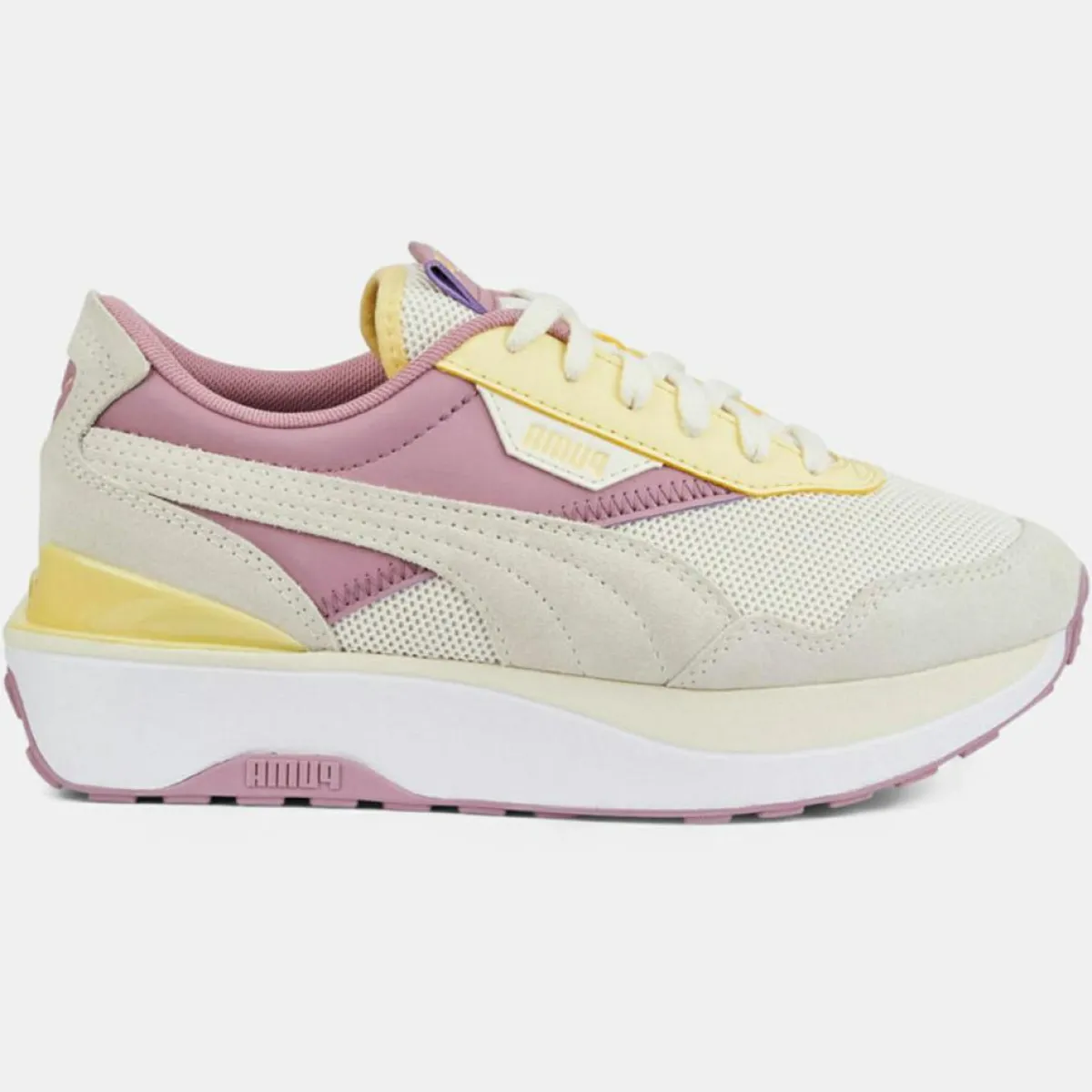 Puma Baskets|Baskets Cruise Rider Candy jaune/rose