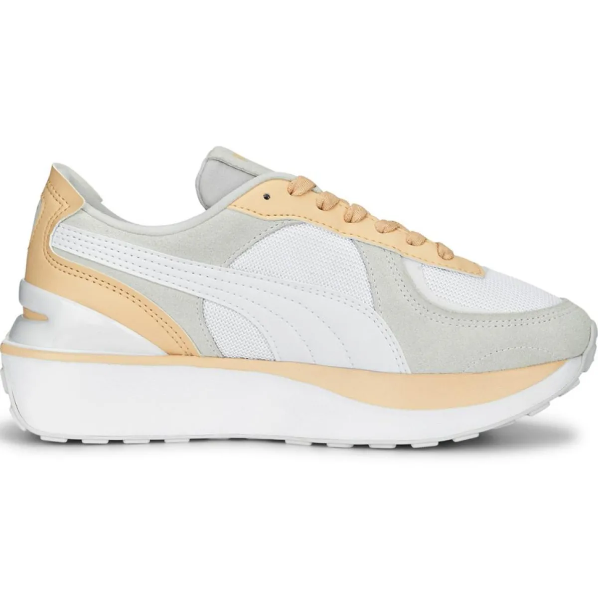 Puma Baskets|Baskets Cruise Rider Nu Pas blanc/gris/orange