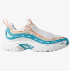 Reebok Baskets|Baskets Daytona Dmx Mu blanc/turquoise/orange