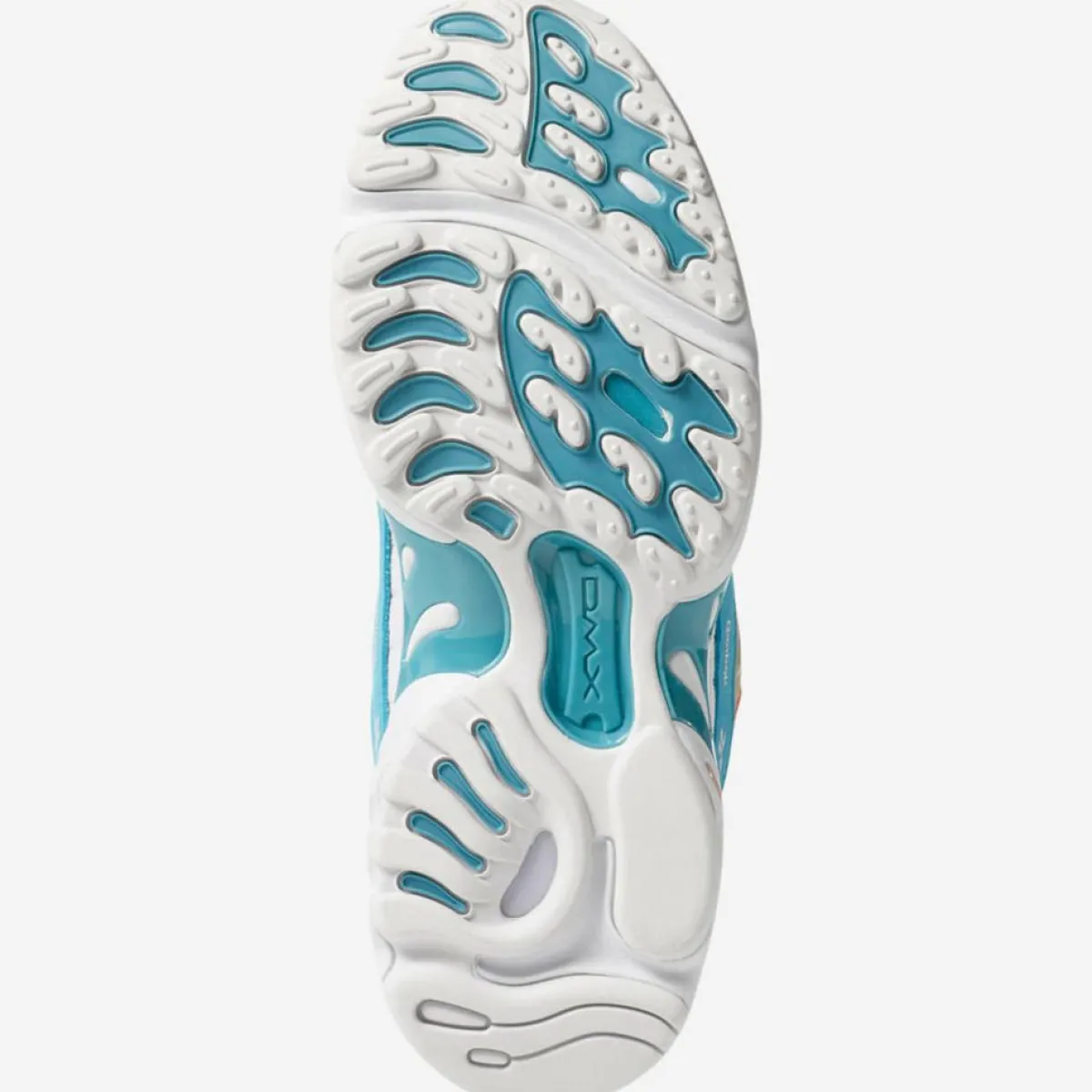 Reebok Baskets|Baskets Daytona Dmx Mu blanc/turquoise/orange